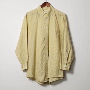 Brooks Brothers Men's Long Sleeve Button-Down Shirt in size 16.5